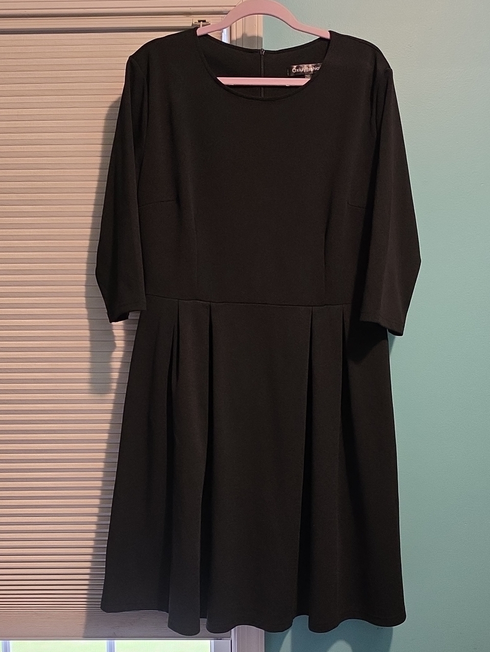 Classic Black Midi Dress